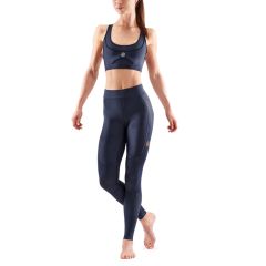 Skins Womens 5-Series Long Tights (navy blue)