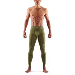 Skins Mens 3-Series Long Tights (khaki)