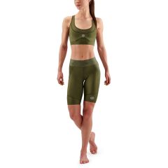 Skins Womens 3-Series Elite Bra (khaki)