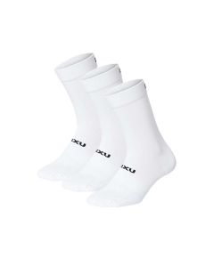 2XU Crew Socks Socken - white/black